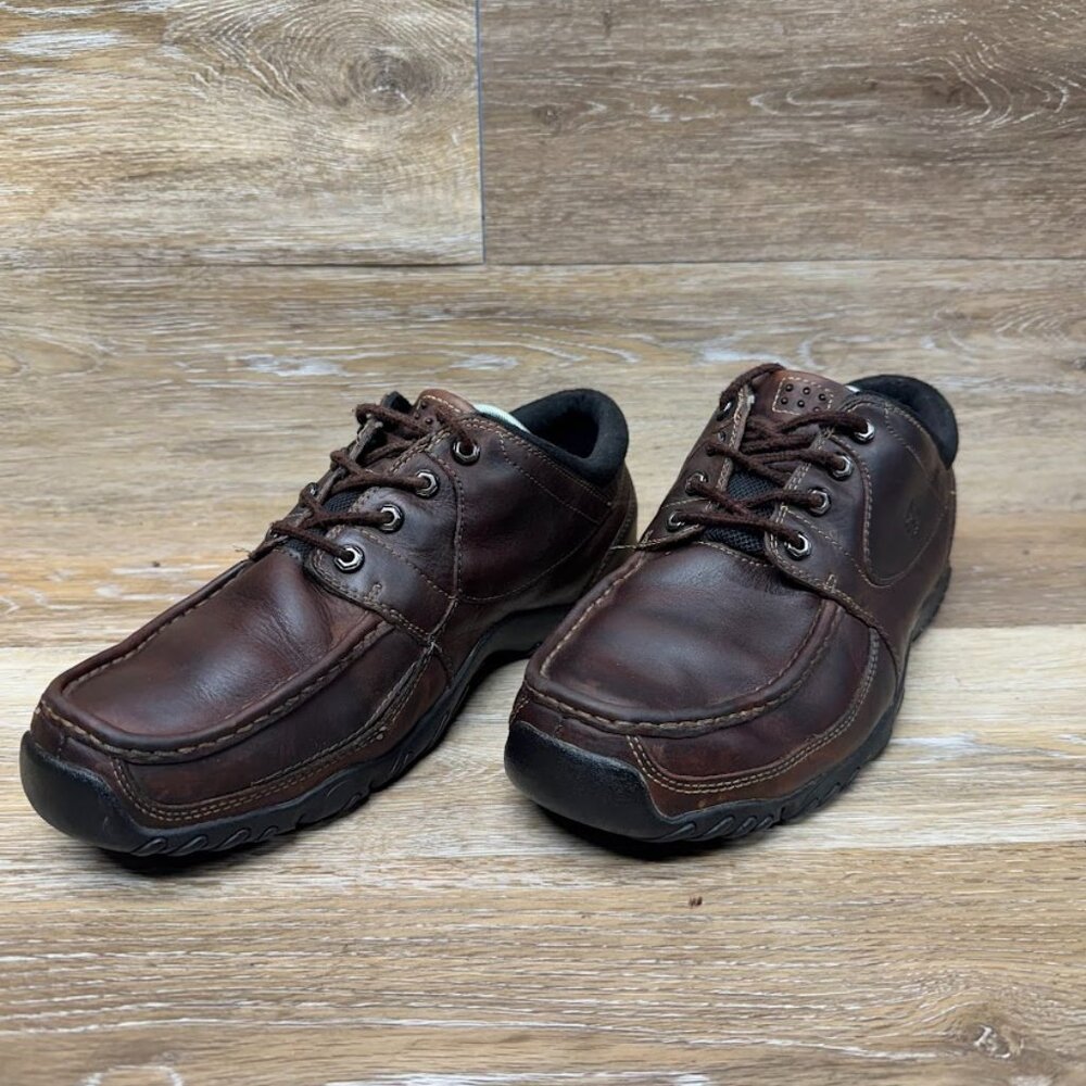 Timberland Mount Shasta Brown Leather Performance Oxfords Men's Size 11